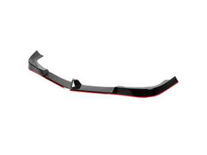ES#4872266 - LPF-BW20412GB-RD - 2012-2014 Mercedes Benz W204 C Class Gloss Black With Red Trim 3PC Front Bumper Lip Splitter - Put an aggressive twist on the iconic W204 design! - Spec-D Tuning - Mercedes Benz