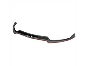 ES#4872269 - LPF-BW20515GB-RD - 2015-2018 Mercedes Benz W205 C Class Gloss Black With Red Trim 3PC Front Bumper Lip - Put an aggressive twist on the iconic W205 design! - Spec-D Tuning - Mercedes Benz