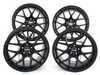 ES#2226016 - V13177KT - 19" V710 - Set Of Four  - 19"X8.5" ET45 5x112 - Matte Black - VMR - Audi Volkswagen