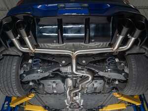ES#4872077 - 054161LA01 - MK8 Golf R Race Cat-Back Exhaust System - Pure sound, unrestricted flow, and maximum performance! The ULTIMATE auditory upgrade for your Golf R! - ECS - Volkswagen