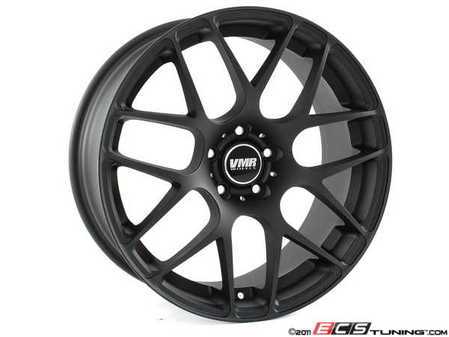 ES#2837206 - v13335KT - 20" V710 - Set Of Four  - 20"X9" ET35 5x112 - Matte Black - VMR - Volkswagen