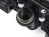 ES#4691075 - 11127633630 - Valve Cover - Replace your leaky or cracked valve cover with this affordable aftermarket alternative. Includes Valve Cover Gasket Set, Valve Cover Bolts, Ball Pin, Damping Elements, and Shaft Seal. - URO - BMW