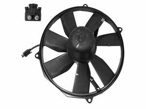 ES#2894049 - 0015000593 - Auxiliary Fan With Motor - Fits passenger side - Vemo - Mercedes Benz
