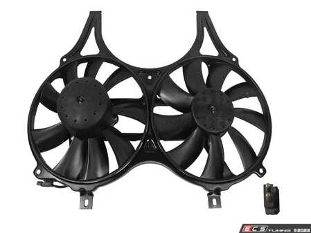 ES#2894054 - 0015003893 - Electric Cooling Fan Assembly - Dual fan assembly ready to install on your vehicle - Vemo - Mercedes Benz