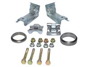 ES#4872322 - 18210146036 - Rear Muffler Brackets - Set - Mounts and brackets for rear muffler - Hamburg Tech - BMW
