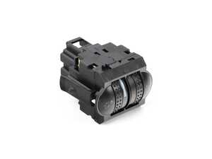 ES#2898578 - 3B0941333C01C - VW Dashboard Illumination And Headlight Leveling Control Rheostat Switch - OEM VW Rehostat Switch for controlling leveling motors found on HID and E-Code leveling motor equipped housings - Vemo - Volkswagen