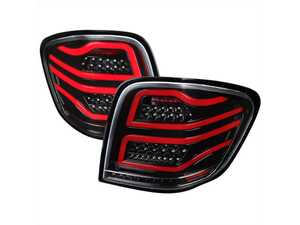 ES#4872394 - LT-BW16406BKLED- - 2006-2011 Mercedes Benz W164 ML Class LED Tail Lights (Jet Black Housing/Clear Lens) - Plug & Play Lighting Solution - US Spec Set - Add new life to the rear of your Mercedes! - Spec-D Tuning - Mercedes Benz