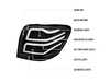 ES#4872396 - LT-BW16406JMLED- - 2006-2011 Mercedes Benz W164 ML Class LED Tail Lights (Matte Black Housing/Clear Lens) - Plug & Play Lighting Solution - US Spec Set - Add new life to the rear of your Mercedes! - Spec-D Tuning - Mercedes Benz