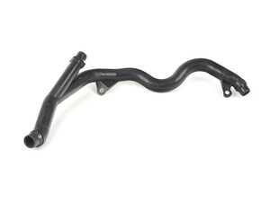 ES#4818546 - 11537802632 - Heater Return Hose Connection Pipe - Connects the heat exchanger return pipe to the radiator. - Bremmen Parts - BMW