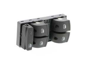 ES#4872458 - 8Z0959851F5PR - Front Window Switch - Main (Black) - Includes all four interior window switches - Vemo - Audi