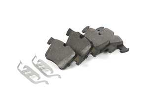 ES#4808925 - BP1561 - Bosch QuietCast Semi-Metallic Brake Pads - Front - Bosch QuietCast brake pads offer quiet operation and low dust without affecting peformance or longevity - Bosch - BMW