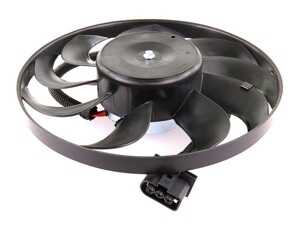 ES#2897170 - 1C0959455C - Auxiliary Fan Assembly - 290MM - Direct replacement auxiliary fan. Please check your stock fan size before ordering. - Vemo - Audi Volkswagen