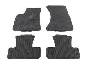 ES#4865103 - 8R1061501041KIT - Floor Mat Set - Black - Extremely durable all-weather mats to protect your interior carpet - Vaico - Audi
