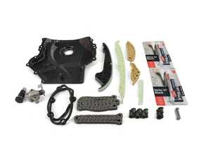 ES#3691794 - 06K109210AFKT4 - Ultimate Timing Chain Kit - Includes chains, tensioners, rails, gasket sealant and all necessary hardware - Assembled By ECS - Volkswagen