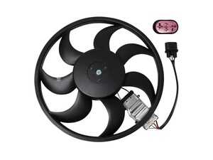 ES#2901182 - 7L0959455G - Electric Cooling Fan - Right (420mm) - Keep your cooling system operating properly - Vemo - Audi Volkswagen Porsche