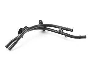 ES#4818598 - 1K0121070BD - Coolant Pipe - Pair of plastic coolant lines between the auxiliary water pump and lower expansion tank hose - Bremmen Parts - Audi Volkswagen