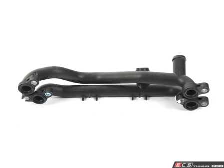 ES#4818463 - 06E121083N - Upper Water Pipe - Connects supply/return cooling lines to the supercharger - Bremmen Parts - Audi