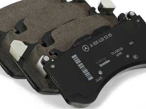 ES#4376707 - 0004202804 - Front Brake Pad Set - Does not include brake wear sensors - Genuine Mercedes Benz - Mercedes Benz