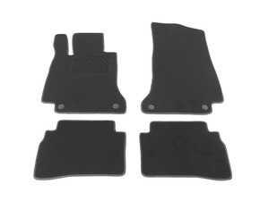 ES#4865421 - V30-4416 - W205 Mercedes-Benz C-Class Carpeted Floor Mat Set  - Protects your floor and carpet from moisture - Vaico - Mercedes Benz