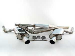 ES#5463 - FE100001 - Stealth Cat-Back Exhaust System - 2.5" Fully Polished - (NO LONGER AVAILABLE) - Improve air flow and gain some horsepower with a new cat-back exhaust system - APR - 
