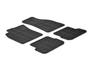 ES#4863551 - 4G1061221BKIT - All-Weather Rubber Floor Mats - Set - Protect your carpet with all season floor mats. - Vaico - Audi
