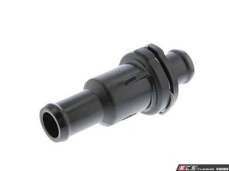 ES#2897300 - 1K0121113A - Thermostat With Gasket - Ensures proper coolant flow to the automatic transmission oil cooler - Vemo - Volkswagen