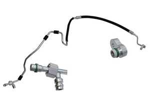 ES#2901770 - 8E0260710C - A/C Hose - Front - Connects the condenser to the evaporator - front section only - Vemo - Audi