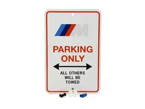 BMW ///M Parking Sign