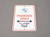 ES#4827861 - 82125B4FE89 - BMW Parking Sign - Let everyone know your driveway is for BMW Parking Only! - Genuine BMW - BMW