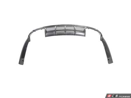 ES#4845304 - E377 - Rennline Carbon Fiber Dual Exit Diffuser - 991.2 - Great way to give the rear of your 991.2 an eye catching OEM+ upgrade! - Rennline - Porsche