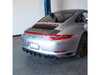 ES#4845304 - E377 - Rennline Carbon Fiber Dual Exit Diffuser - 991.2 - Great way to give the rear of your 991.2 an eye catching OEM+ upgrade! - Rennline - Porsche