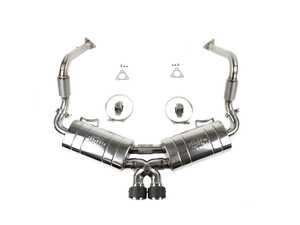 ES#4875520 - FS.POR.9862.MAXP - Fabspeed Porsche 986 Boxster Maxflo Performance Exhaust System (2000-2004) - Polished Stainless Steel Tips - Unleash +8 whp and an aggressive sports car sound with the Maxflo Performance Exhaust! Lightweight, dyno-proven power and pure Porsche perfection in every rev! - Fabspeed - Porsche