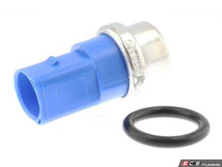 ES#2901738 - 8D0959481B - Auxiliary Fan Switch - 4 Pin - Located on the lower radiator hose connection - Vemo - Audi Volkswagen