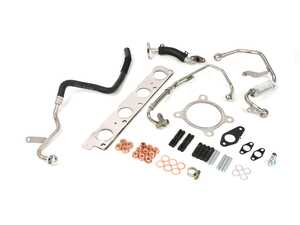 ES#4841482 - 06H145703S - TechSelect Turbo install Kit - With Replacement Lines  - Save time and money by eliminating the need to source individual components! - Rein - Audi