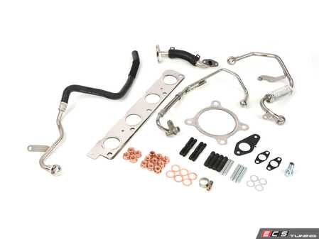 ES#4841482 - 06H145703S - TechSelect Turbo install Kit - With Replacement Lines  - Save time and money by eliminating the need to source individual components! - Rein - Audi