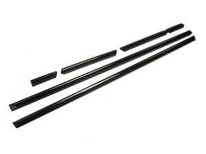 ES#4875858 - 1070582K - Body Molding Kit - Set Of 6 - 6 Piece Kit Includes 2 front fenders, 2 door, and 2 rear quarter moldings - URO - Mercedes Benz