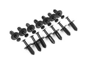 ES#2763563 - 1249900492KT2 - Front Fender Liner Hardware Kit - Includes all necessary hardware to mount both front fender liners - Genuine Mercedes Benz - Mercedes Benz