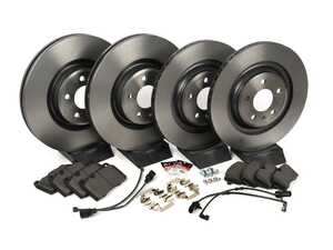 ES#4766494 - 95B615301GKT4 - Front & Rear Brake Service Kit - Featuring Brembo Rotors and, Brembo Ceramic Pads - Brembo - Porsche