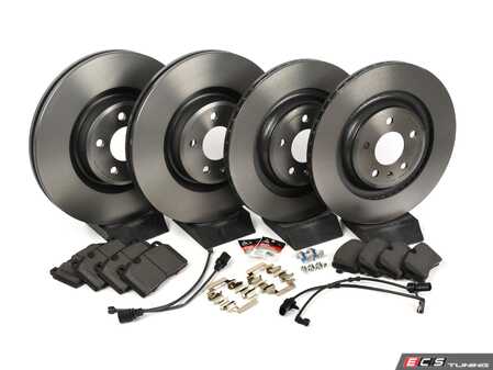 ES#4766494 - 95B615301GKT4 - Front & Rear Brake Service Kit - Featuring Brembo Rotors and, Brembo Ceramic Pads - Brembo - Porsche