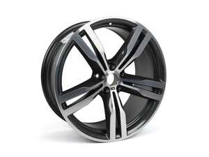 ES#2954362 - 36117850581 - Bmw Light Alloy Wheel Double Spoke 648M - 20'' - 20-inch light alloy wheel for BMW 7 Series with double spokes. - Genuine BMW - BMW