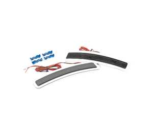 ES#4876000 - EL367.SMOKED - Rennline LED Side Marker Lights - Smoked - Bumper-mounted LED side markers to replace your incandescent amber units - Rennline - BMW