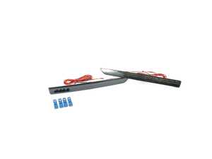 ES#4875998 - EL366.SMOKED - Rennline LED Side Marker Lights - Smoked - Add LEDs and smoked lenses to your rear bumper mounted reflectors - Rennline - BMW
