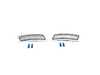 ES#4875993 - EL364.CLEAR - Rennline LED Side Marker Lights - Clear - Bumper-mounted LED side markers to replace your incandescent amber units - Rennline - BMW