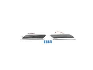 ES#4875990 - EL362.SMOKED - Rennline LED Side Marker Lights - Smoked - Bumper-mounted LED side markers to replace your incandescent amber units - Rennline - BMW