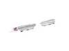 ES#4875983 - EL359.CLEAR - Rennline LED Side Marker Lights - Clear - Bumper-mounted LED side markers to replace your incandescent amber units - Rennline - BMW