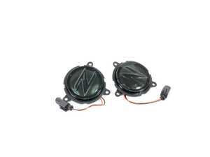 ES#4875976 - EL352.SMOKED - Rennline LED Rear Bumper Reflectors - Smoked - Bumper-mounted LED rear markers to replace your incandescent red units - Rennline - BMW