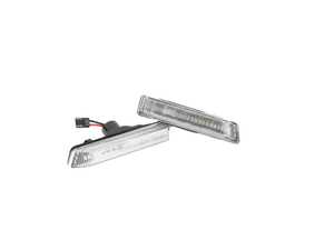 ES#4875970 - EL350.CLEAR - Rennline Dynamic LED Turn Signals - Clear - Upgrade your lighting with sequential indicators and smoked lenses - Rennline - BMW