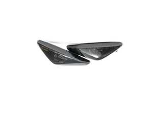 ES#4875973 - EL351.SMOKED - Rennline Dynamic LED Turn Signals - Smoked - Upgrade your lighting with sequential indicators and smoked lenses - Rennline - BMW