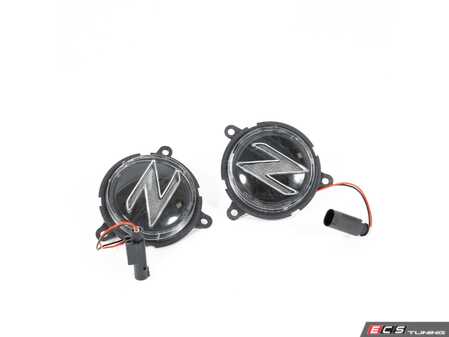 ES#4875974 - EL352.CLEAR - Rennline LED Rear Bumper Reflectors - Clear - Bumper-mounted LED rear markers to replace your incandescent red units - Rennline - BMW