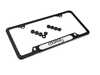ES#4441597 - 51805A5CFA6 - MINI "Cooper S" Logo License Plate Frame - Matte Black - Priced Each  - Add the MINI Cooper S logo to your plate - Genuine MINI - MINI